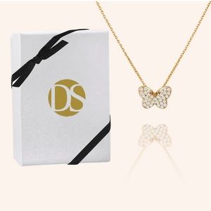 Daniela Swaebe Butterfly “Melody” Necklace, NIB